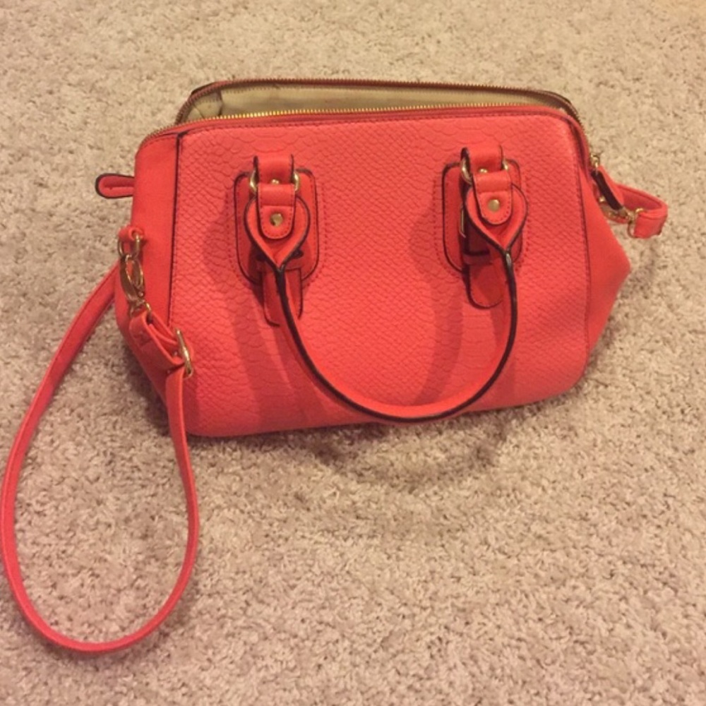 Aldo coral purse